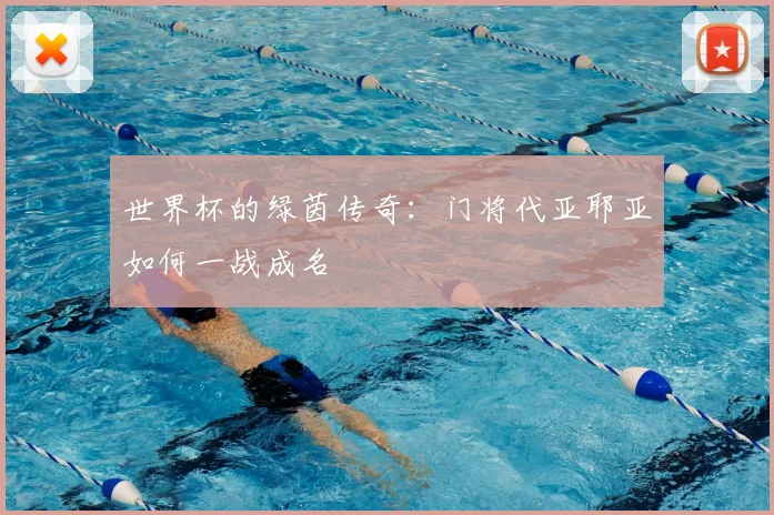 世界杯的绿茵传奇：门将代亚耶亚如何一战成名