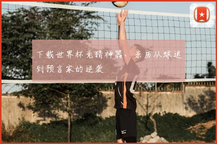 下载世界杯竞猜神器，亲历从球迷到预言家的逆袭